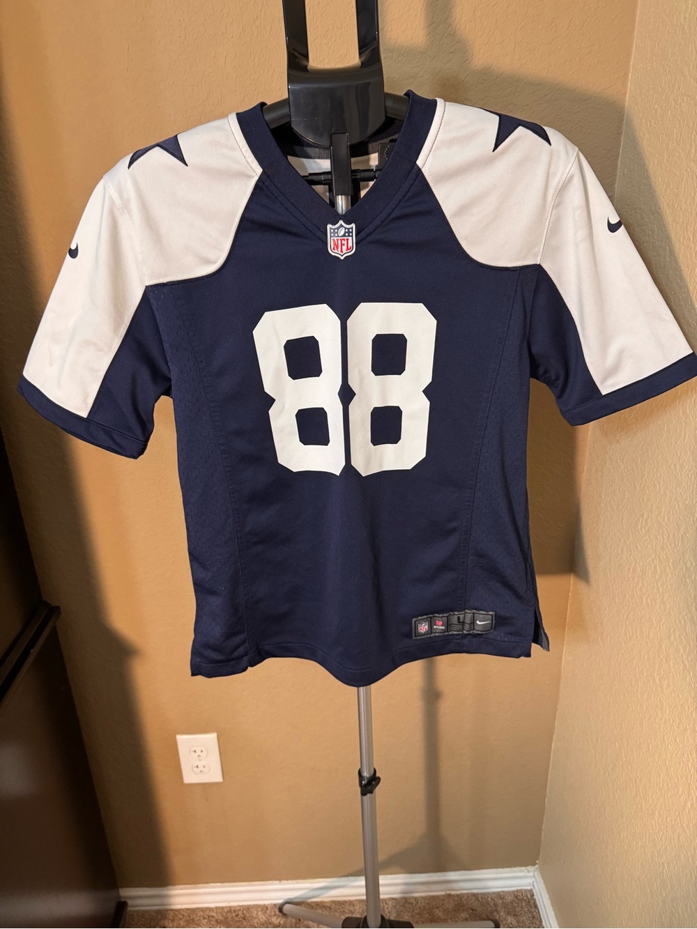 NFL Kids Navy and White #88 Football Jersey